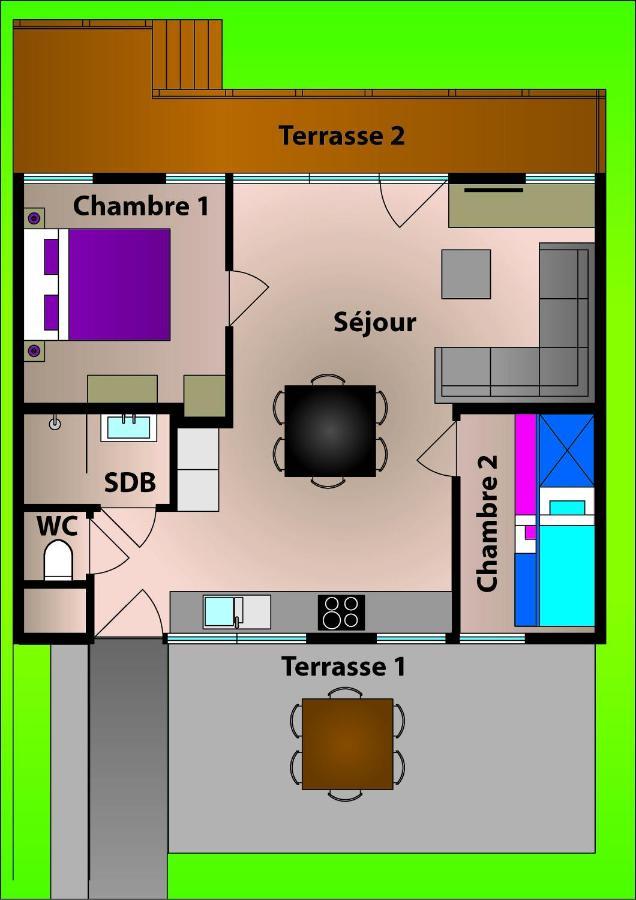 Chalet L'Orvallee Villa Виртон Екстериор снимка